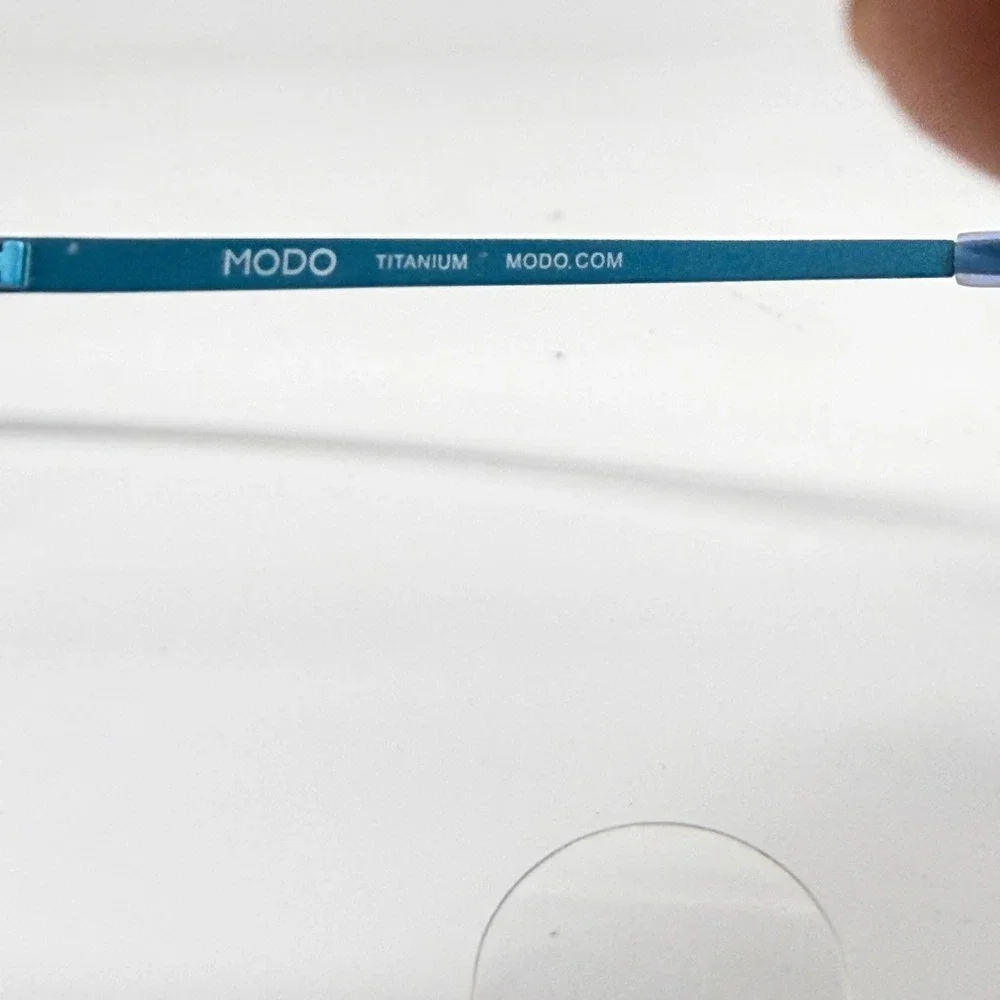 Modo 4212 Titanium Eyeglasses Lilac Teal Purple Frames 50-16-138 Designer